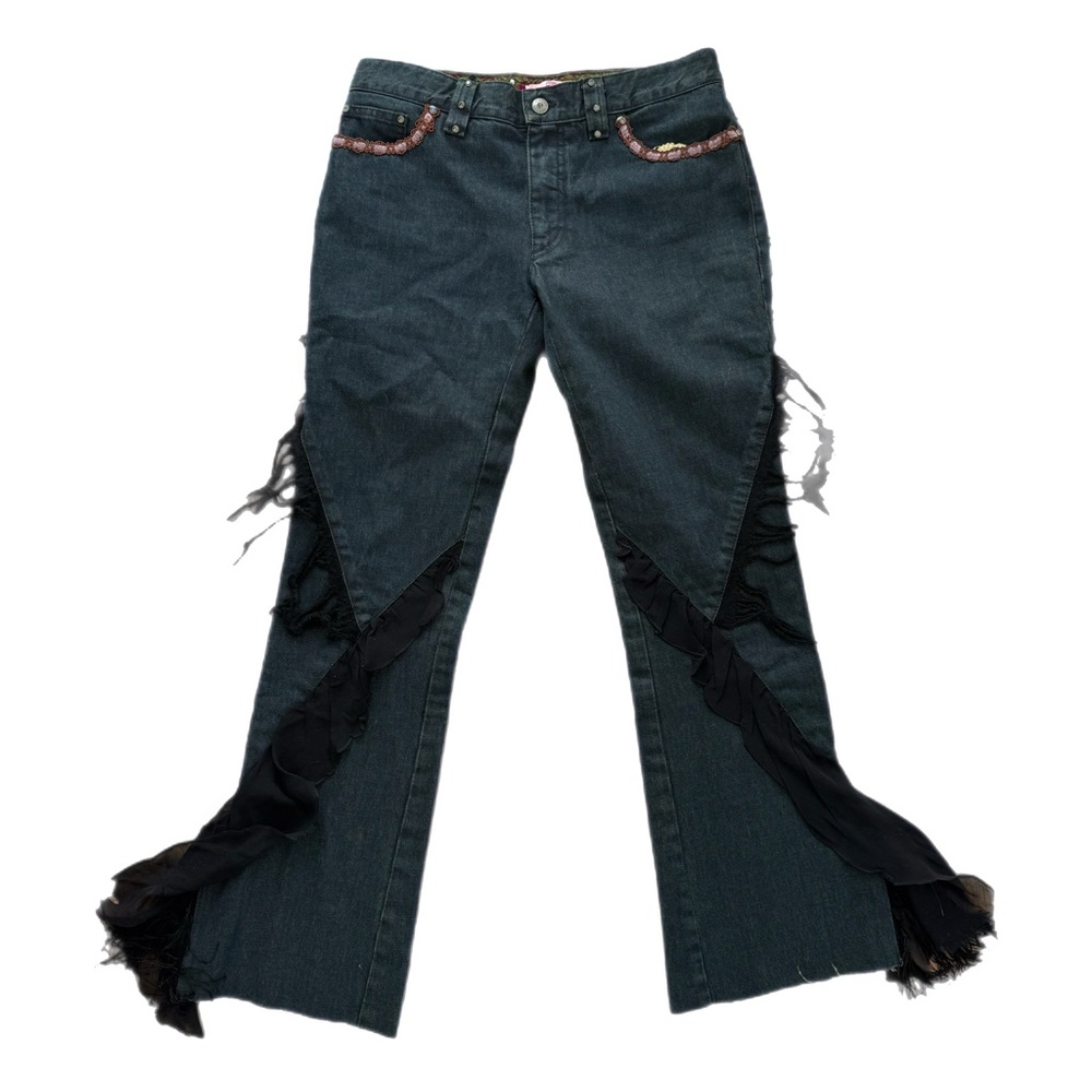 Rare Voyage Passion fringe jeans